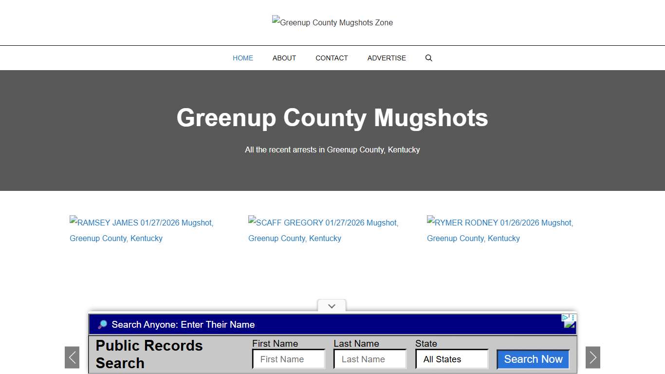 Greenup County Mugshots Zone